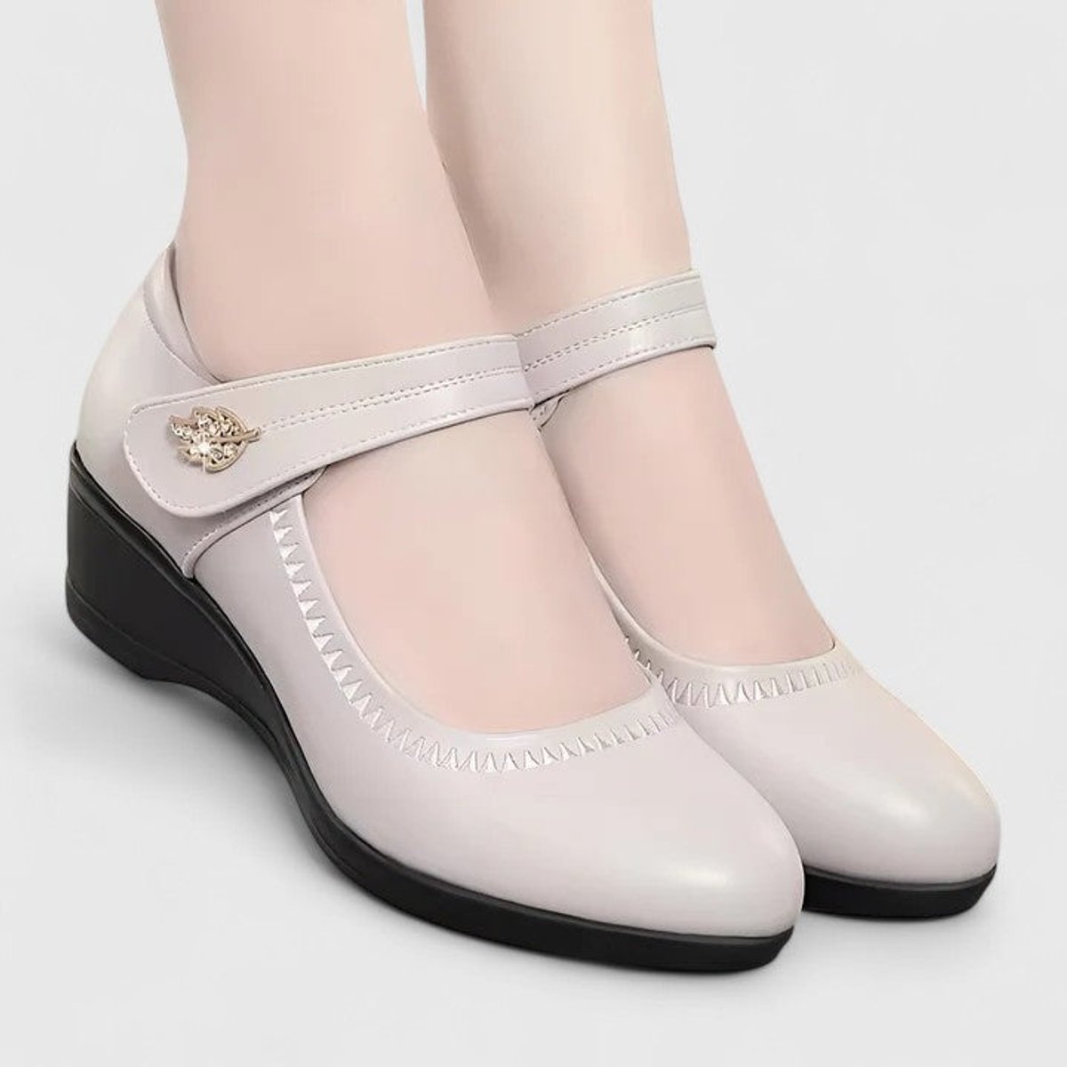 Women's Orthopedic Wedge Mary Jane Comfort Shoes