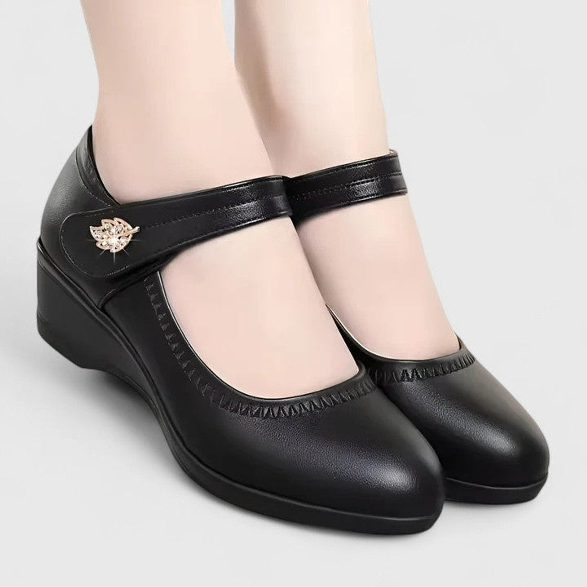 Women's Orthopedic Wedge Mary Jane Comfort Shoes