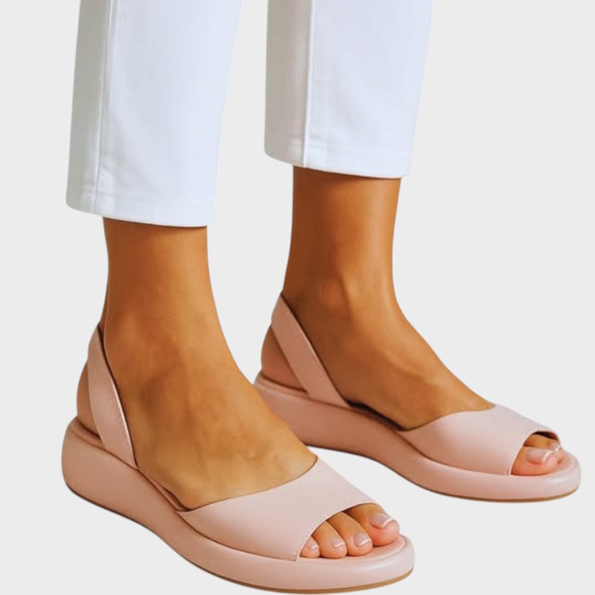 Women's Orthopedic Wedge Slip-On Open-Toe Sandals