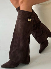 Brown Suede