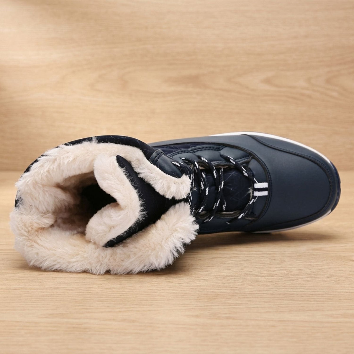 Amelia | Women's Waterproof Faux-Fur Lined Lace-Up Snow Boots