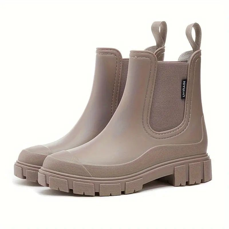 Susannah Lug-Sole Chelsea Ankle Boots