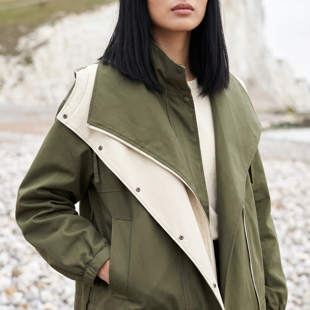Wynne Double Layer Waterproof Windbreaker Jacket