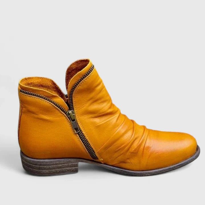Libby | Zip-Up Ankle Boots for Women